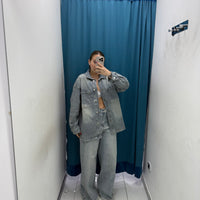 Coordinato in denim 3000/11131