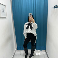 Camicia con fiocco 15933