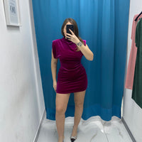 Vestito in velluto 5932