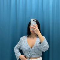 Blusa crochet 2430