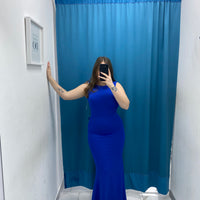 Vestito lungo con scollo 24439