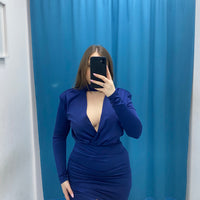 Vestito con scollo 24730