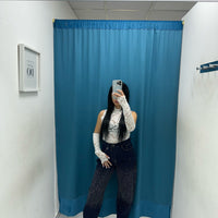 Jeans balloon con brillantini 1279