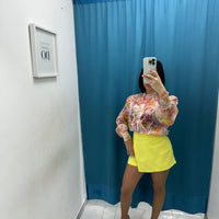 Camicia a fiori 81202