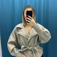 Urban Cozy Crop Coat - 6801