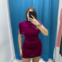 Vestito in velluto 5932