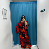 Vestito lungo stampato 33992