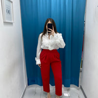 Pantalone slouchy 9104
