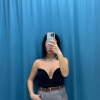 Top con scollo 2198