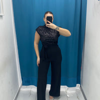 Tuta intera con paillettes 2311
