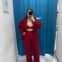 Coordinato in lino 5893