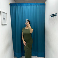 Vestito lungo con scollo sul retro 33994