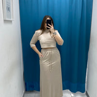 Coordinato maglia e gonna