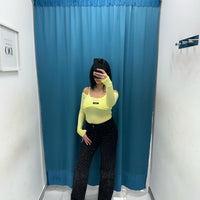 Jeans nero strass 25483