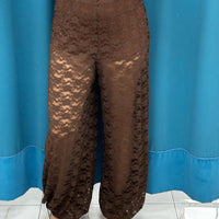 Pantalone palazzo in pizzo lumina 2874