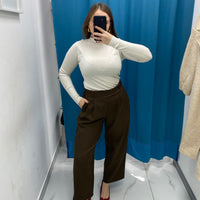 Pantalone slouchy 12545