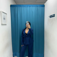 Tailleur con cintura 13158