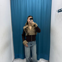 Brown Frost Turtleneck - 2189