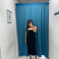 Vestito a fascia a coste 200433