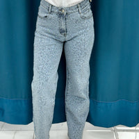 Jeans leopardato denim 7219