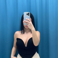 Top con scollo 2198