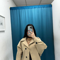 Trench corto beige 4608