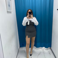 Vestito a righe