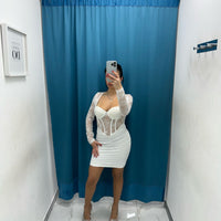 Vestito in pizzo 1865