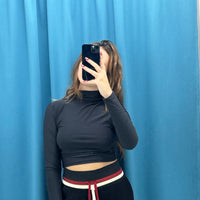 Maglia accollata corta 5922