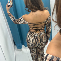 Vestito stampa animalier 29437