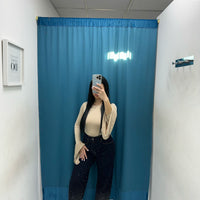 Jeans brillantini con risvolto 1315