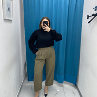 Pantalone slouchy 12545