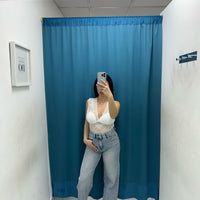 Top corto in pizzo 9638