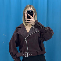 Urban Edge Crop Jacket - 6681