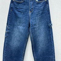 Jeans slouchy denim scuro 1664