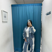 Coordinato giacca e pantalone denim 232