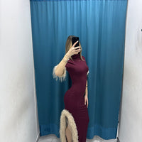 Vestito"Etherea Plume"-1091