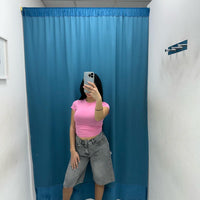 Shorts denim grigio 1210