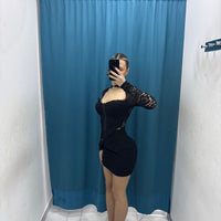 Abito “Lace Corset Noir”-19651