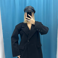 Blazer Noir Oversize - 583