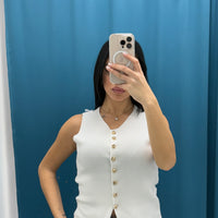 Gilet con bottoni 1600