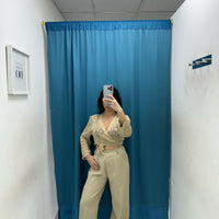 Pantalone wide leg 15592