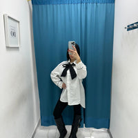Camicia con fiocco 15933