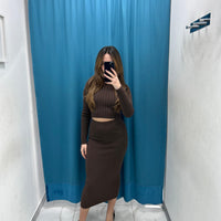 Coordinato top e gonna 2088