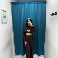 Coordinato top e pantalone 6333