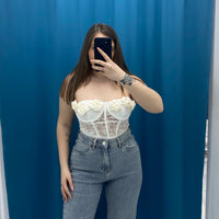 Top con rose 6003