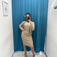 Coordinato cardigan e vestito 18149