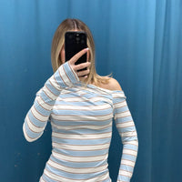 Maglia laser a righe 60068