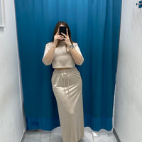 Coordinato maglia e gonna