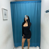 Vestito con manicotto 16204